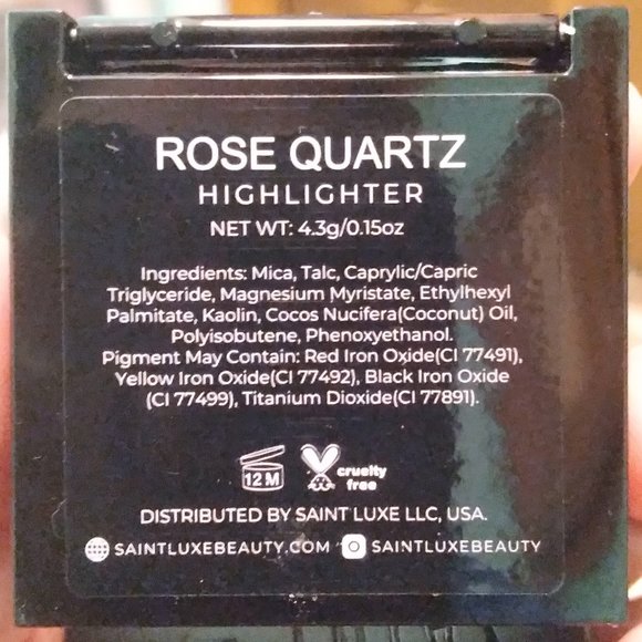 Saint Luxe Rose Quartz Powder Highlighter - Picture 2 of 3